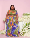 Swing Skirt 2 Piece Suit Plus Size