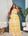 Swing Skirt 2 Piece Suit Plus Size