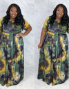 Swing Skirt 2 Piece Suit Plus Size