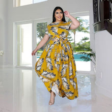 Load image into Gallery viewer, Swing Skirt 2 Piece Suit Plus Size
