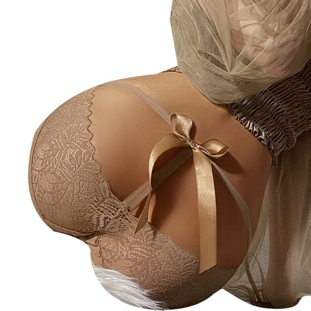 High Waist Lace Thongs and G-String Underwear Intimates Lingerie