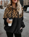 S,M,L,XL,2XL,3XL,4XL Sweatshirt Leopard Print Winter Hoodie - Fashion Damsel