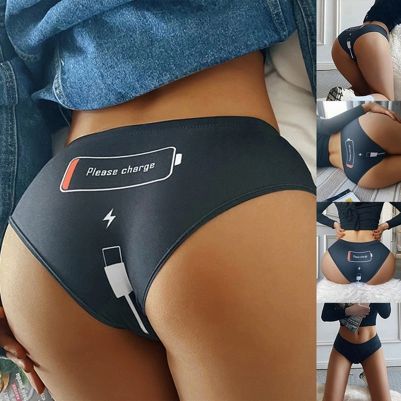 Sexy Breathable Low-Waist Panties