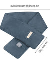 USB Heated Winter Washable Scarf For Men and Women - Fashion Damsel