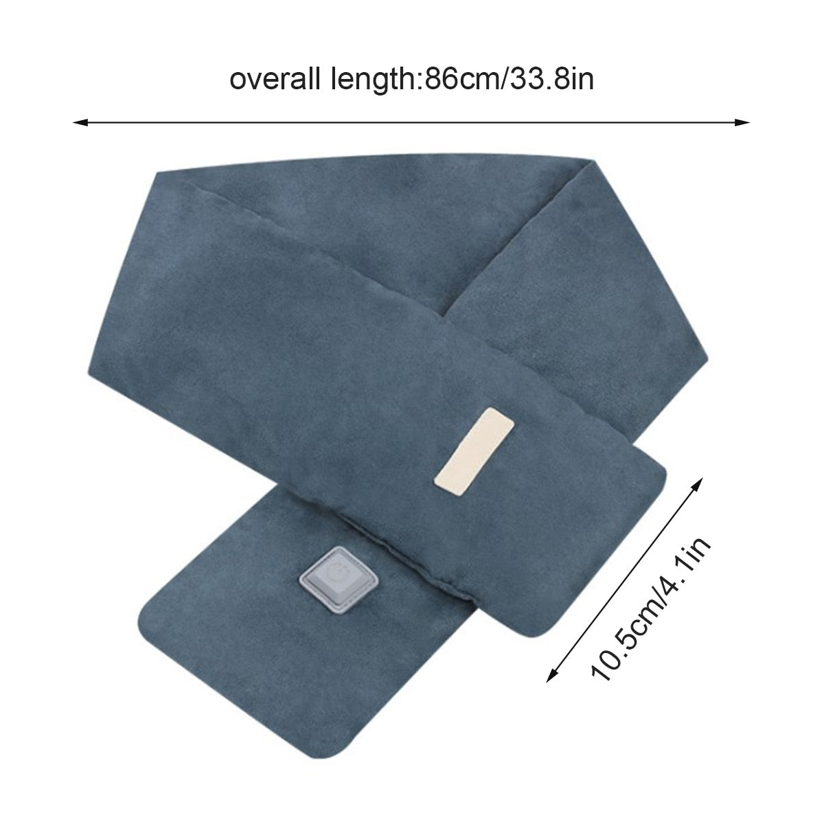 USB Heated Winter Washable Scarf For Men and Women - Fashion Damsel