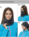 Fleece Bib Double Warm 3 In1 Collar - Fashion Damsel