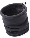 Fleece Bib Double Warm 3 In1 Collar - Fashion Damsel
