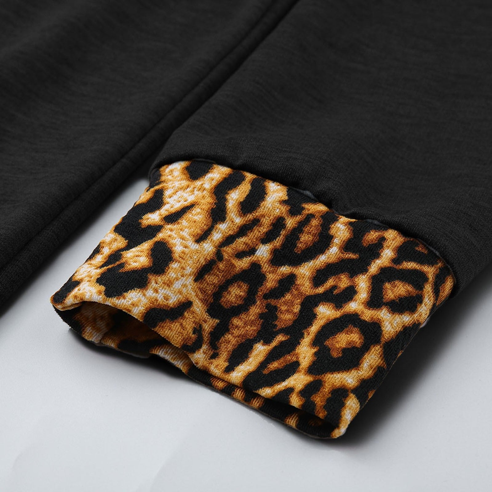 Hooded Leopard Dress - Fashion Damsel