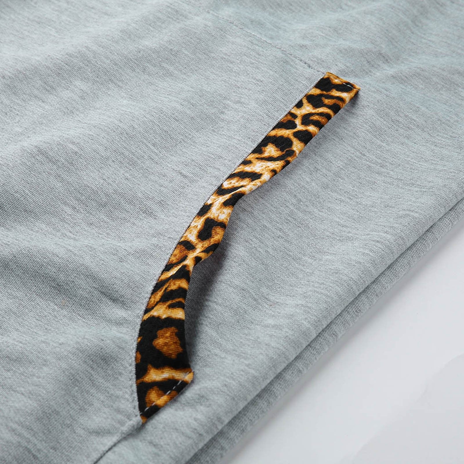 Hooded Leopard Dress - Fashion Damsel