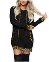 Hooded Leopard Dress - Fashion Damsel