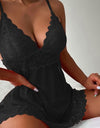 S-5XL Sexy Lingerie Dress With Spaghetti Strap