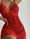 S-5XL Sexy Lingerie Dress With Spaghetti Strap