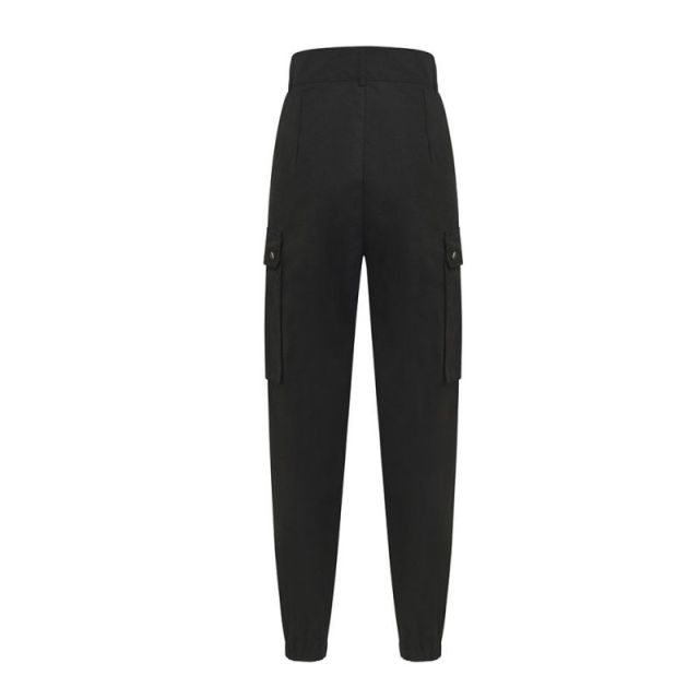High Waist Cargo Pants For Women - Fashion Damsel