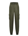 High Waist Cargo Pants For Women - Fashion Damsel