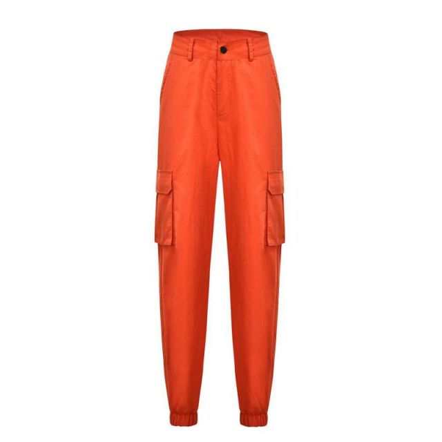 High Waist Cargo Pants For Women - Fashion Damsel