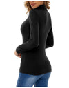 Autumn fleece Vintage Turtleneck - Fashion Damsel
