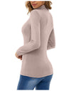 Autumn fleece Vintage Turtleneck - Fashion Damsel