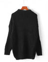 Pullover Knitted Turtleneck Sweater - Fashion Damsel