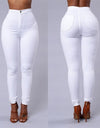 High Waist Stretch Jeans