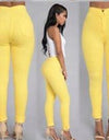 High Waist Stretch Jeans