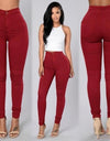 High Waist Stretch Jeans