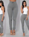 High Waist Stretch Jeans