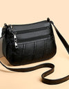 Multi-pocket Zipper Cross body Daily Handbag - Fashion Damsel