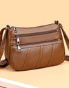 Multi-pocket Zipper Cross body Daily Handbag - Fashion Damsel