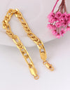 gold Bracelets geometry Chain - Fashion Damsel