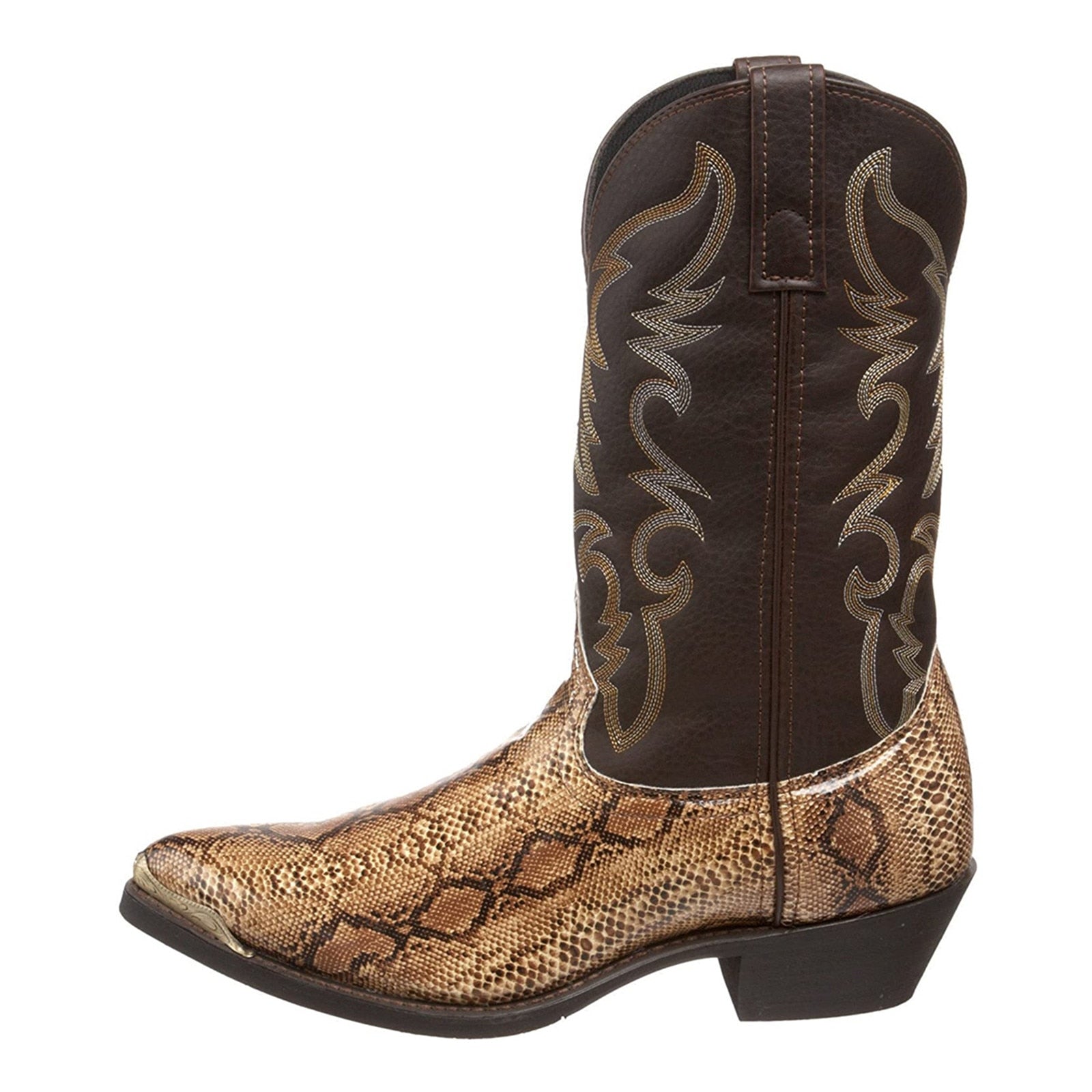 Autumn/Winter Serpentine Western Cowboy Boots - Fashion Damsel