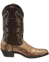 Autumn/Winter Serpentine Western Cowboy Boots - Fashion Damsel