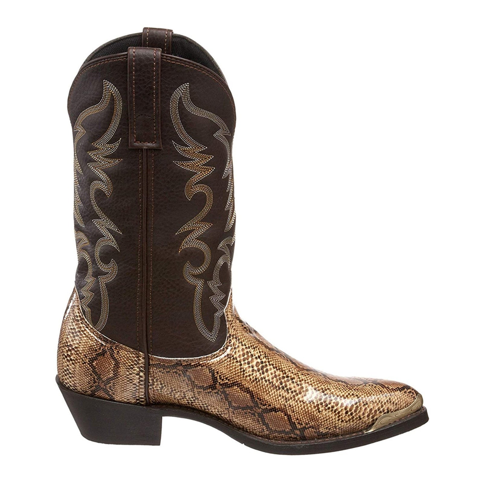 Autumn/Winter Serpentine Western Cowboy Boots - Fashion Damsel