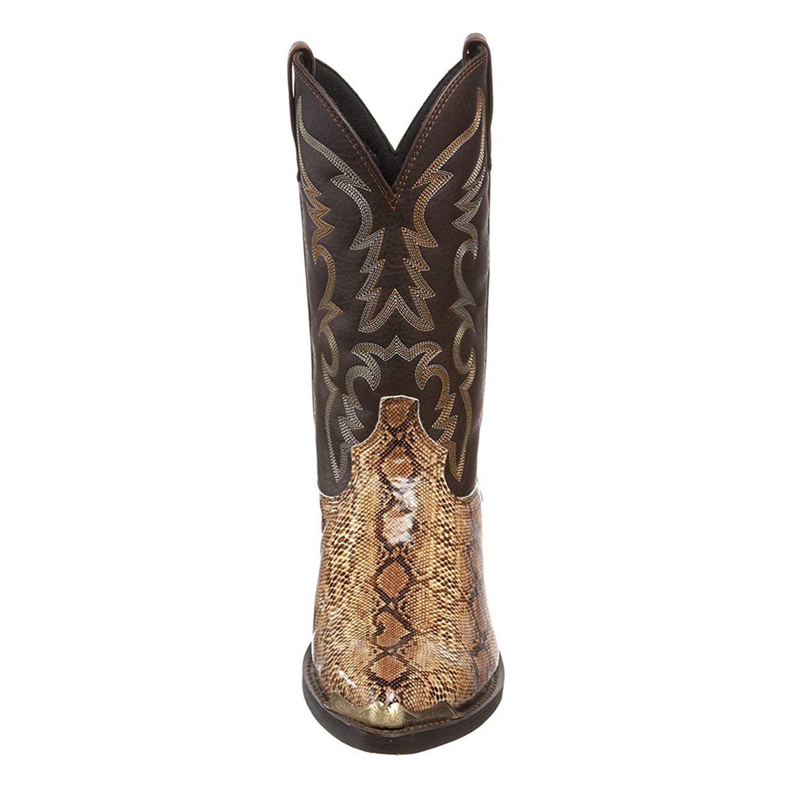 Autumn/Winter Serpentine Western Cowboy Boots - Fashion Damsel