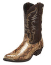 Autumn/Winter Serpentine Western Cowboy Boots - Fashion Damsel