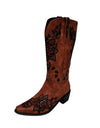 Knee-high High Tube Middle Heel Ladies Cowboy Boots - Fashion Damsel