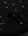 Black Elegant Sleeveless Mini Dress - Fashion Damsel