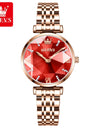 OLEVS Waterproof Luxury Jewel Quartz Watch Set