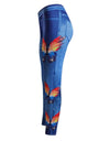 Women's Plus Size Casual Imitation Cowboy Leggings - Fashion Damsel