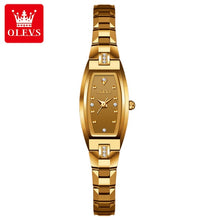 Load image into Gallery viewer, OLEVS Luxury Quartz Tungsten Steel Elegant Design Wristwatch
