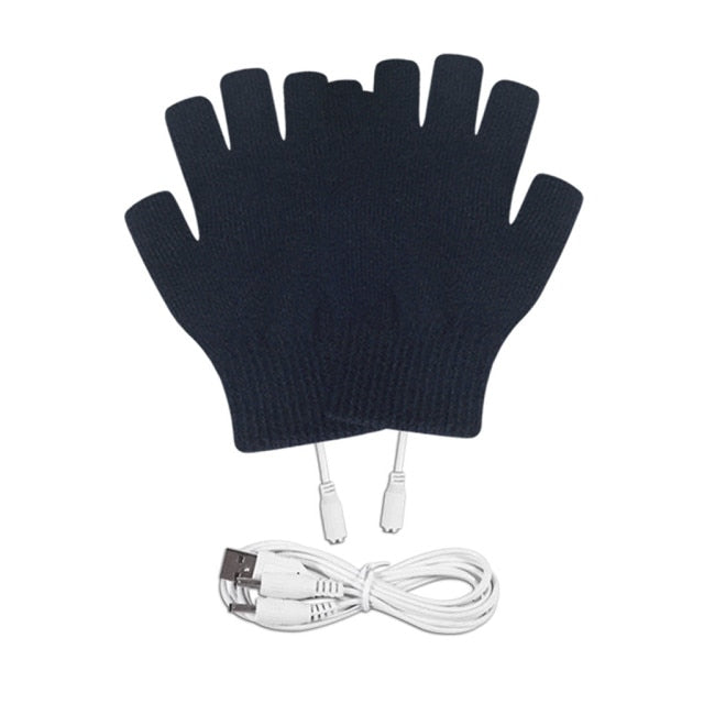 USB Heating Men And Women Gloves
