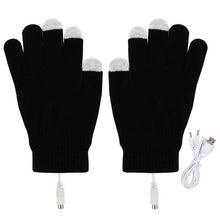 将图片加载到图库查看器，USB Heating Men And Women Gloves
