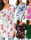 Round Neck Long Sleeve Shirt/Blouse