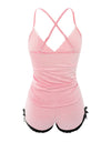 Lace Sexy Pajama Set Lingerie Sleepwear