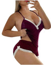 Lace Sexy Pajama Set Lingerie Sleepwear