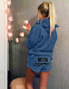 S-5XL Coral Velvet Pajamas Set Two Piece Sleepwear