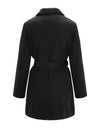 Long-Sleeve Women's Double Breasted Mini Suit Dress