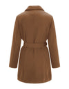 Long-Sleeve Women's Double Breasted Mini Suit Dress