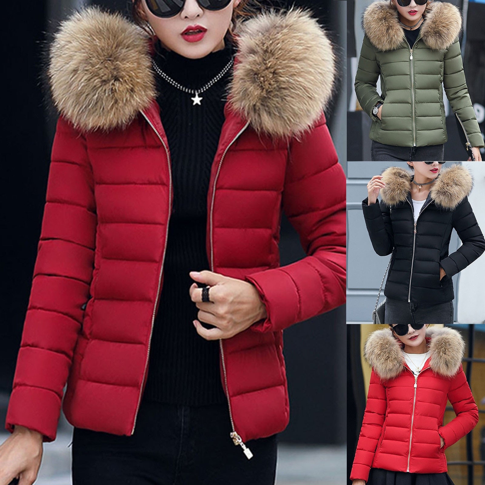 Cotton Padded Warm Winter Coat