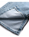 Vintage High Waist Bandage Lace Up Flare Jeans