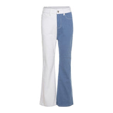 Carica l&#39;immagine nel visualizzatore di Gallery, High Waist Vintage Patchwork Slim Jeans
